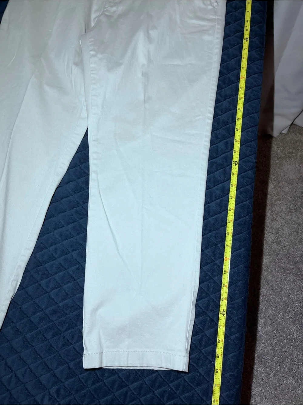 Nautica Men’s White Chino Pants